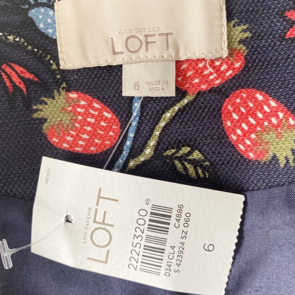 Loft Primavera Fringe Jacket | 6 NWT - Picture 8 of 10